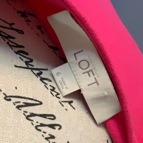 LOFT Dress -Size 6 - Picture 7 of 8